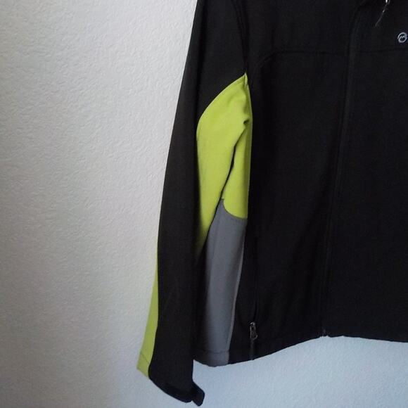 Magellan Outdoor Sports Black Jacket ColorBlock Full Zip Kid Size Large (14-16) - Picture 4 of 8